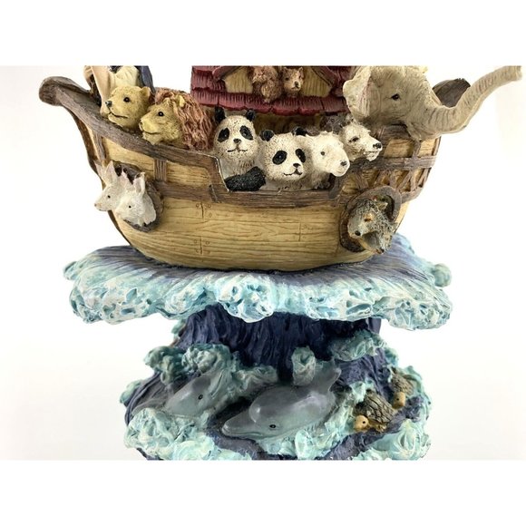 Classic Treasures Musical Noah's Ark Sculpture. Tune is: "Climb Every Mountain". - Picture 10 of 15